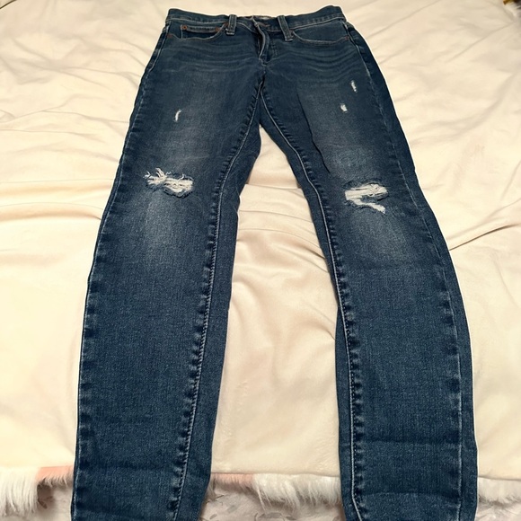 Lucky brand mid rise Ava skinny jeans Size 27/4 - Picture 1 of 7